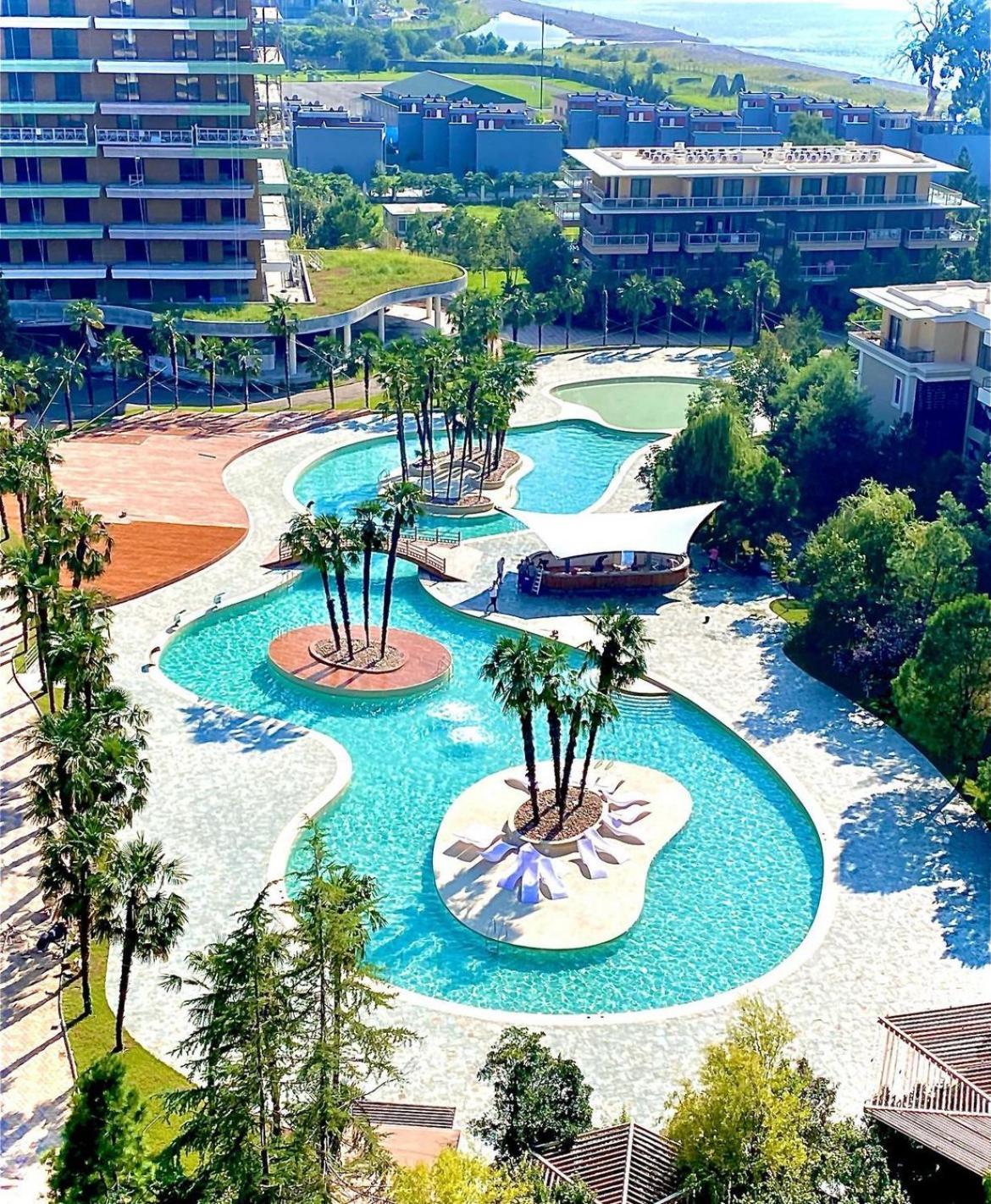 Cемейный Номер С Балконом На 4 Чел Dreamland Oasis Chakvi Exterior foto